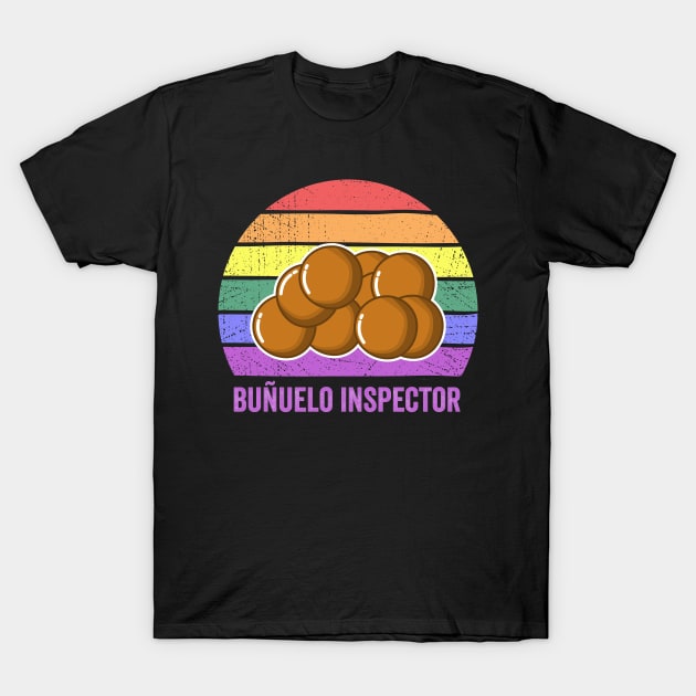 Retro Buñuelo Inspector T-Shirt by KawaiinDoodle